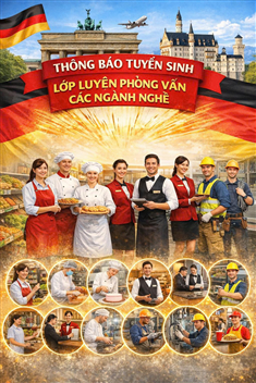 THÔNG BÁO TUYỂN SINH LỚP HỌC & LUYỆN PHỎNG VẤN CÁC NGÀNH NGHỀ