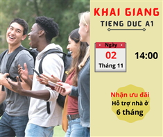 KHAI GIẢNG LỚP TIẾNG ĐỨC